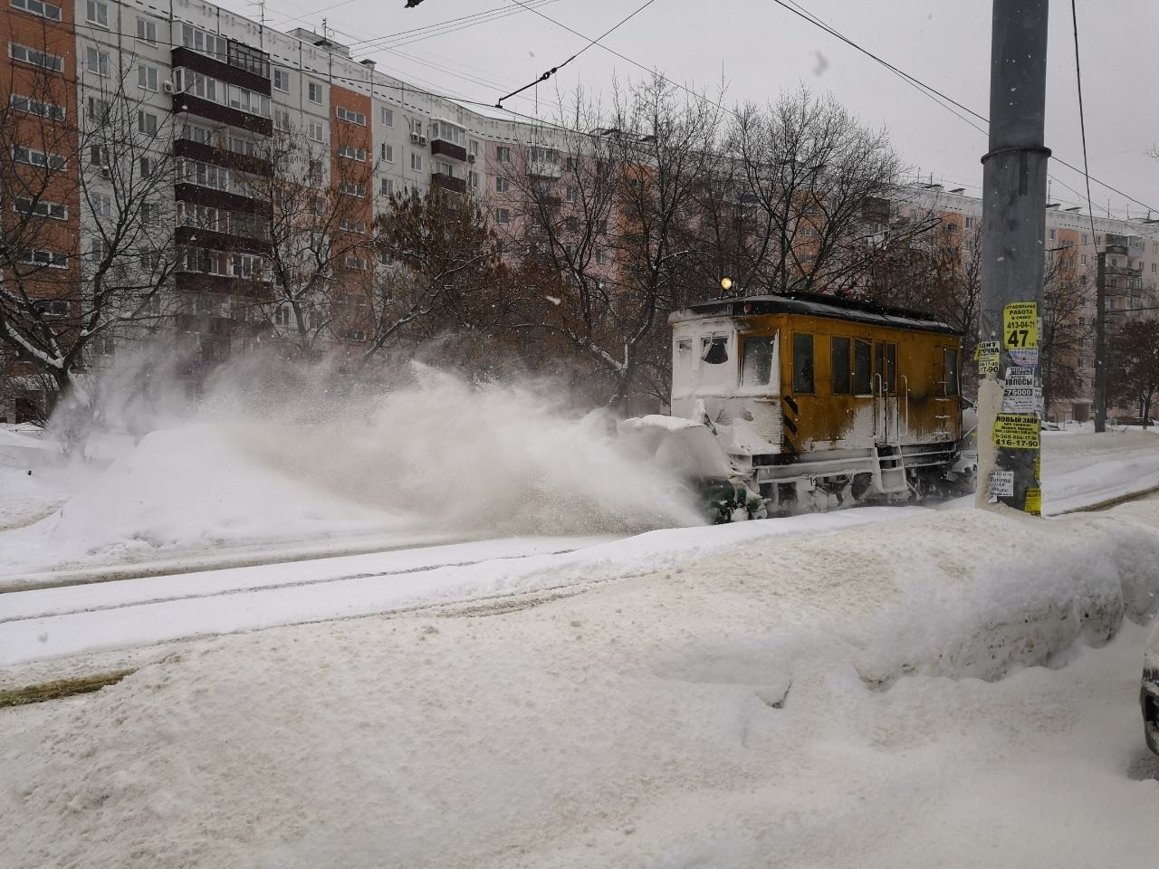 Snow removal - My, Nizhny Novgorod, Snow removal, 