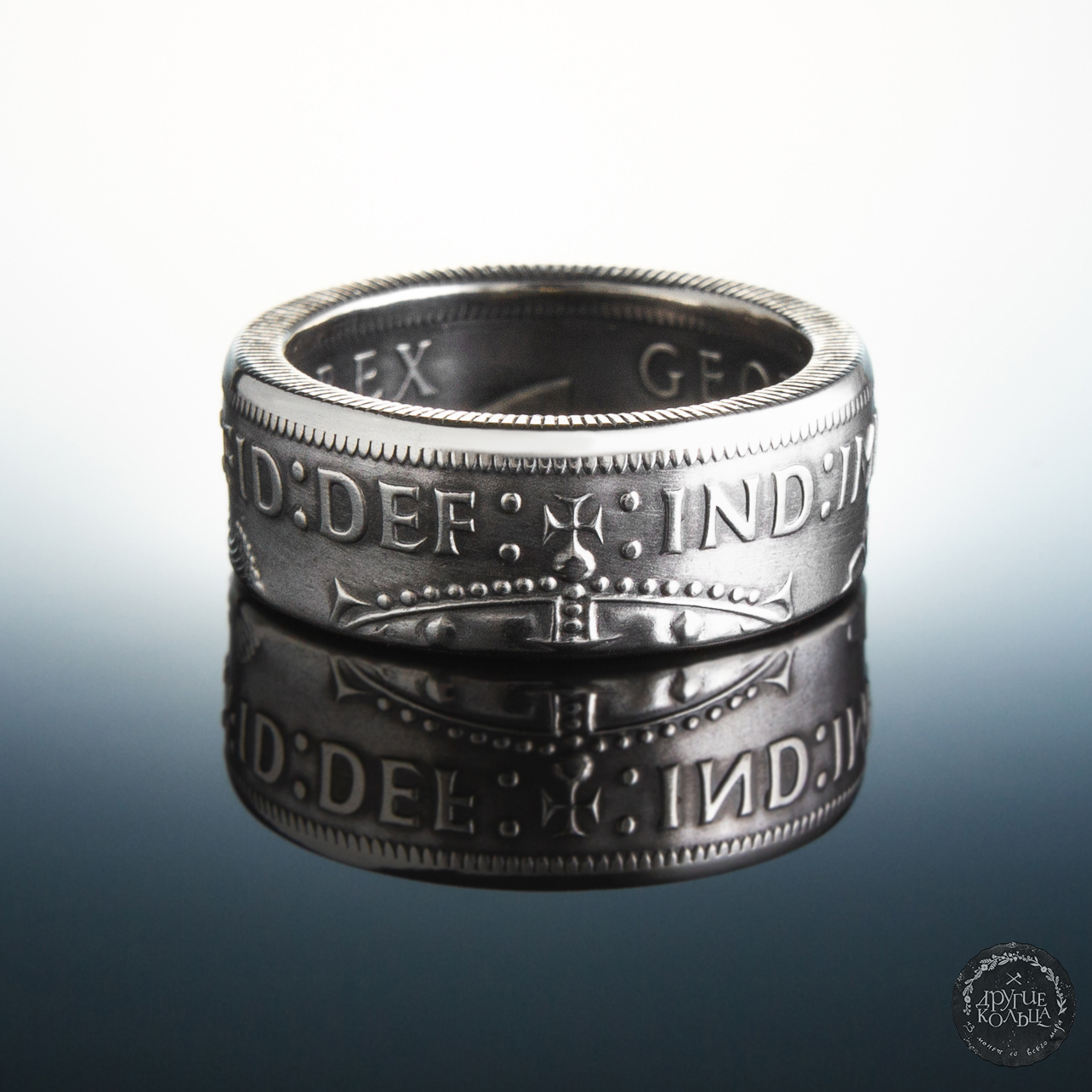 godless florin - My, Ring, Coin, Longpost, Decoration, Needlework without process, GIF