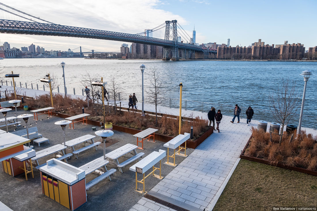 Beautification in America - My, Beautification, Public place, The park, USA, New York, Ilya Varlamov, Embankment, Longpost