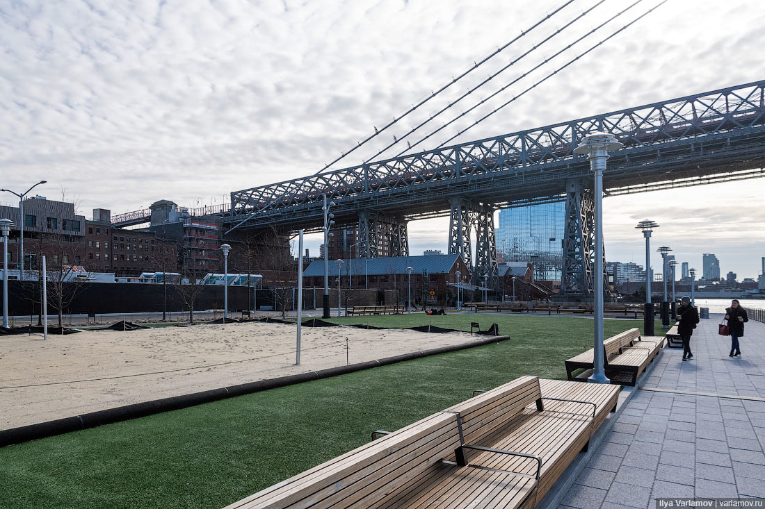 Beautification in America - My, Beautification, Public place, The park, USA, New York, Ilya Varlamov, Embankment, Longpost