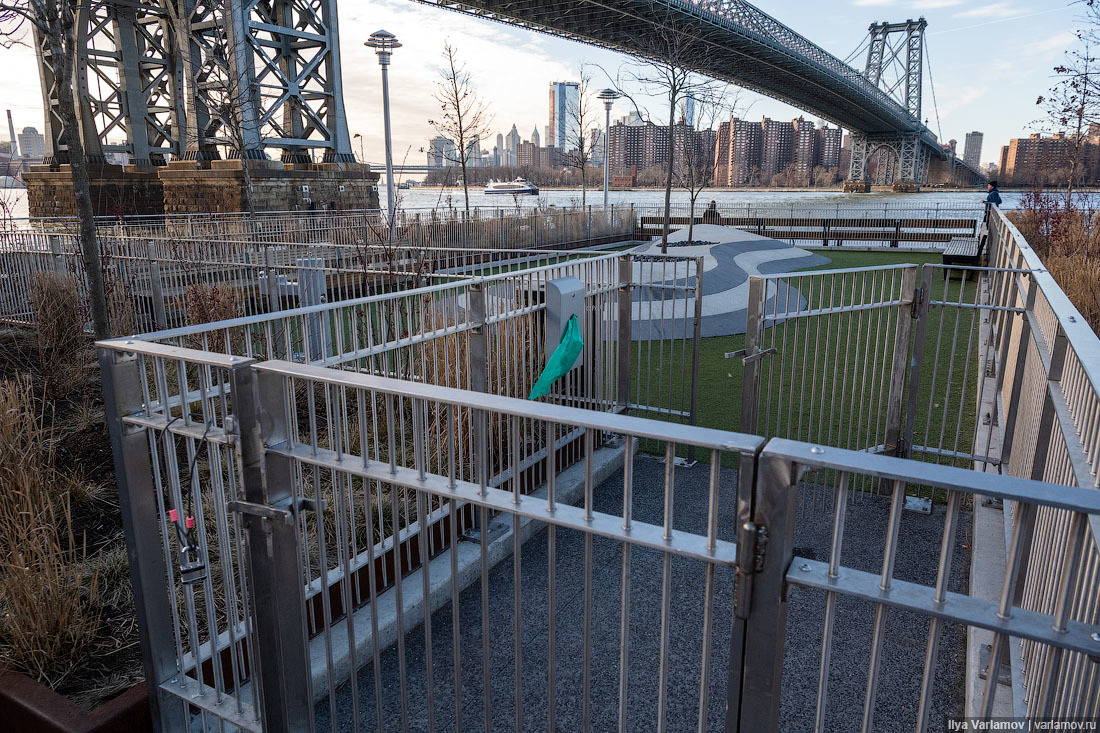 Beautification in America - My, Beautification, Public place, The park, USA, New York, Ilya Varlamov, Embankment, Longpost