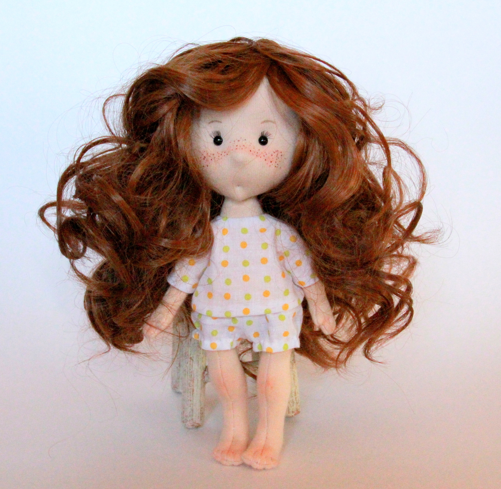 Non-strawberry) - My, Doll, Needlework without process, Needlemen, Textile doll, Longpost