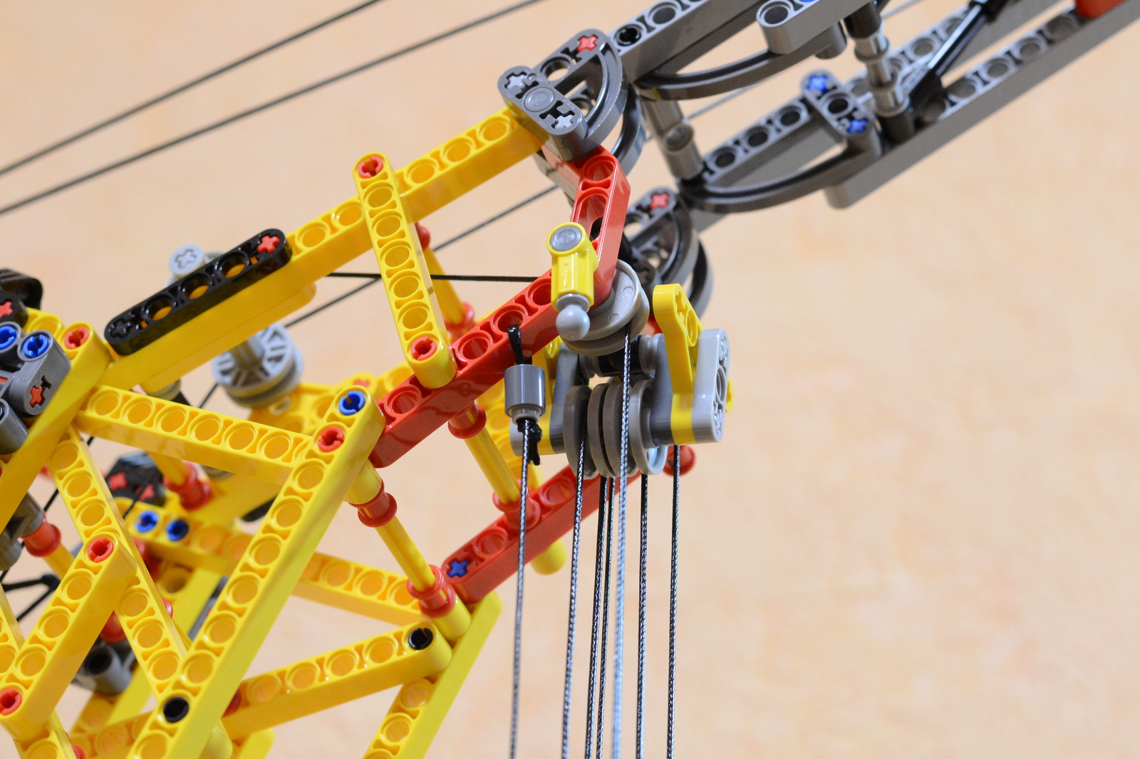 LEGO homemade based on DEC-401 - My, Lego technic, Caterpillar crane, Lego, Longpost