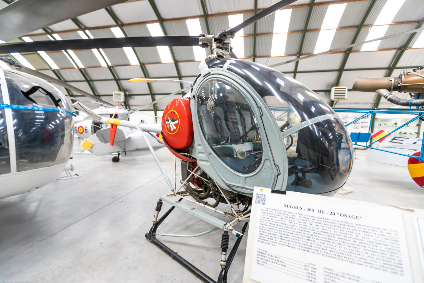 Hughes-300/HE-20.Sikorsky's industrious insect. - Helicopter, Spain, , Longpost