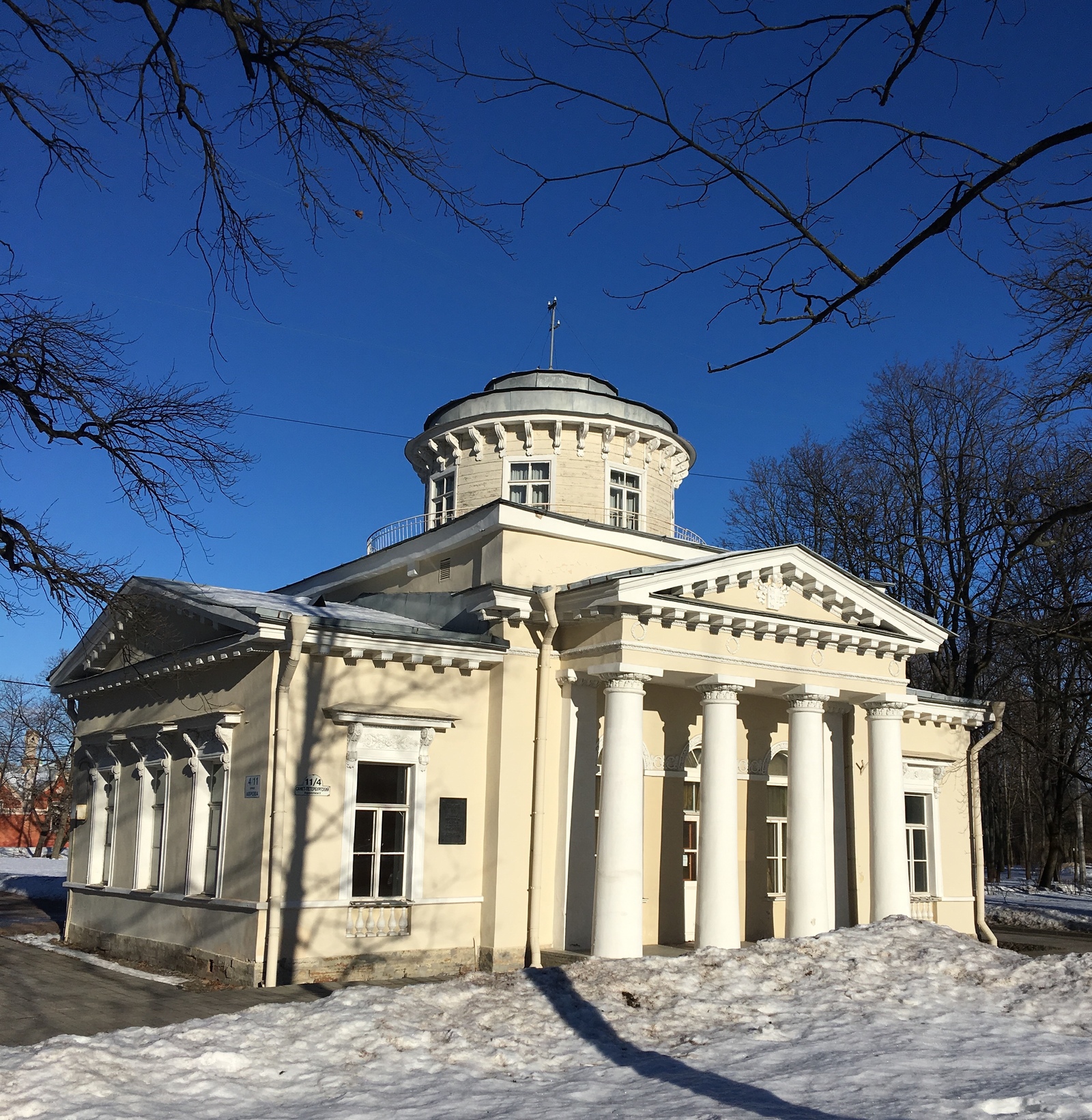 Александрия на лазурном фоне. - Санкт-Петербург, Александрия, Длиннопост