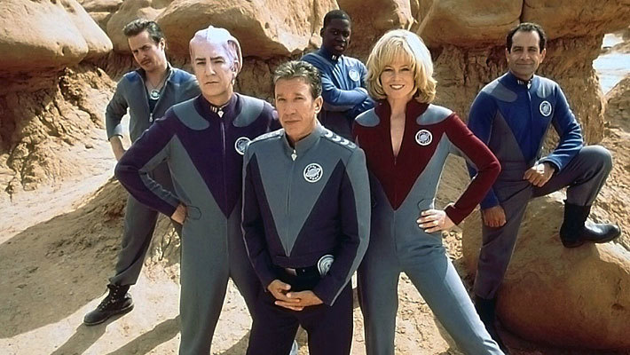 GalaxyQuest - юбилей фильма - Моё, В поисках Галактики, Длиннопост, Обзор фильмов, Фильмы, Star Trek, Гифка