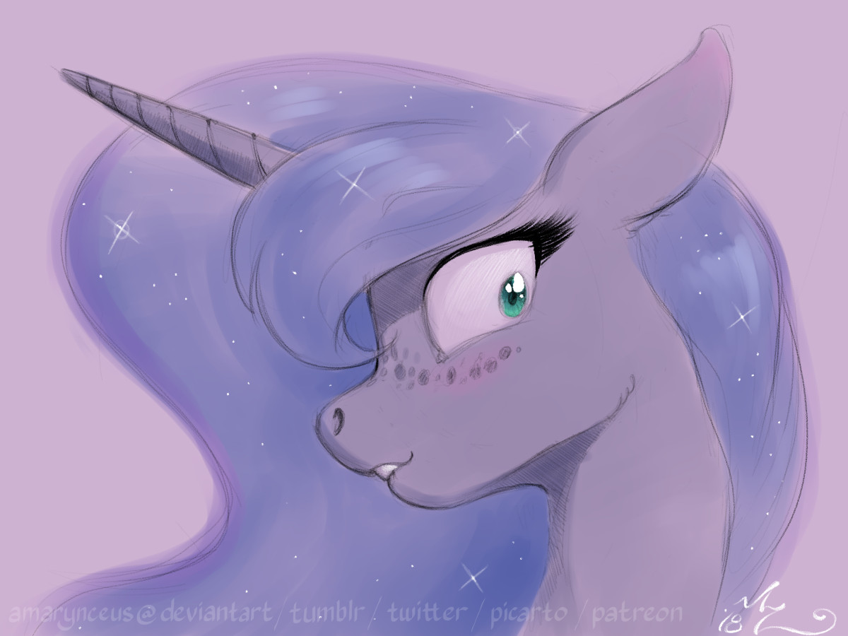 moon - My little pony, Princess luna, Amarynceus