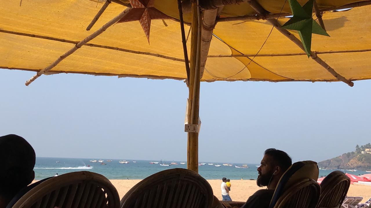 What is. What do I see? North Goa. Baga Beach. - My, Travels, India, Goa, Sea, Longpost