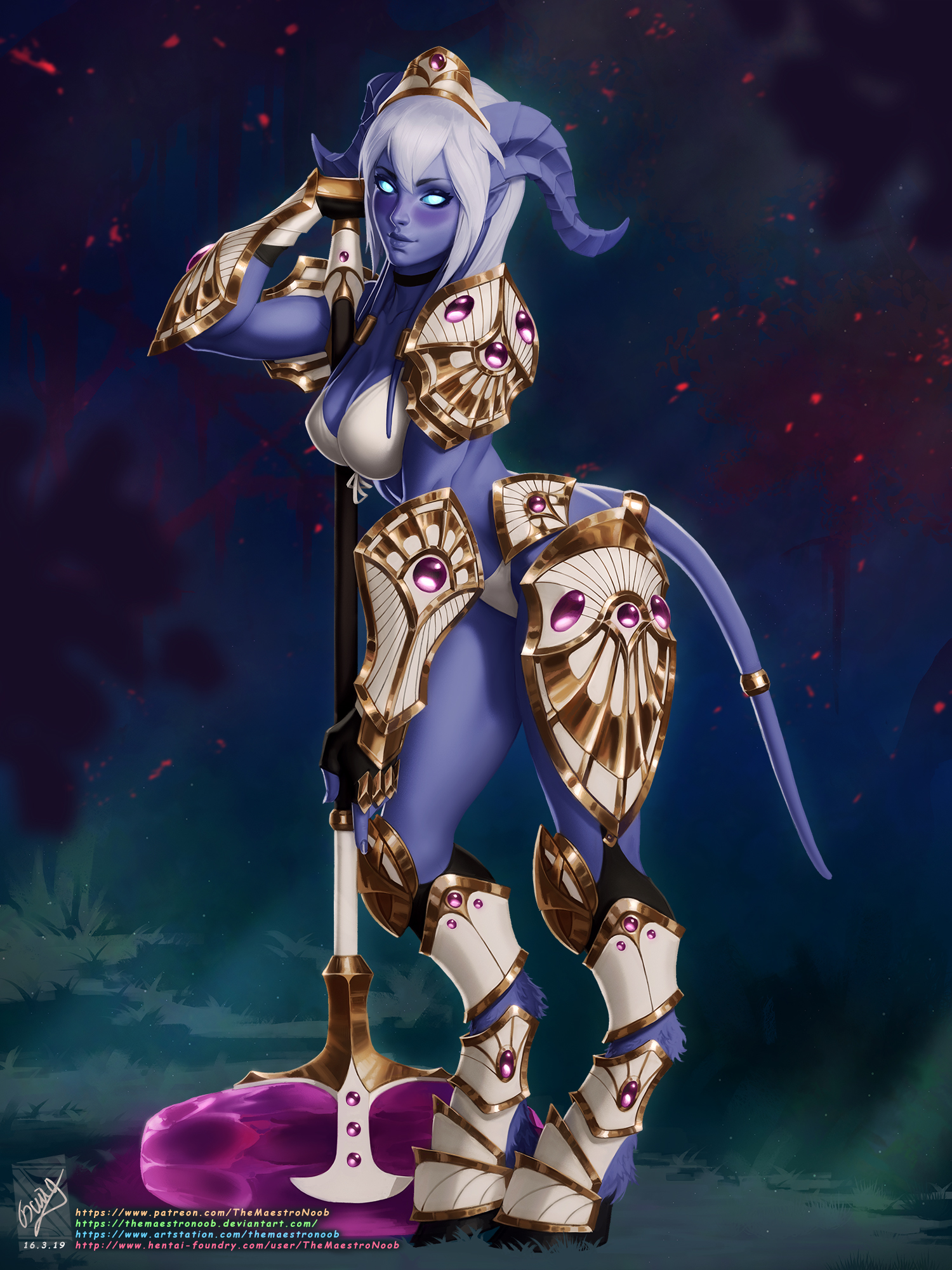 Yrel - Themaestronoob, World of warcraft, Draenei, , Games, Art, Longpost, Yrel