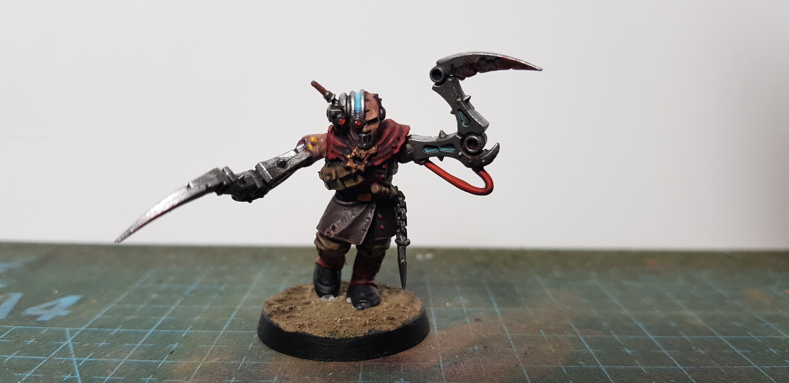 Cultists and some terrain - My, Warhammer 40k, Wh miniatures, Longpost