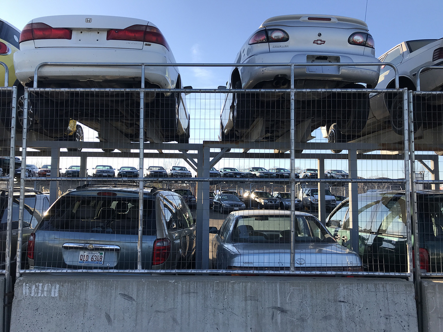 American car junkyard - My, USA, Auto, Dump, Разборки, Longpost