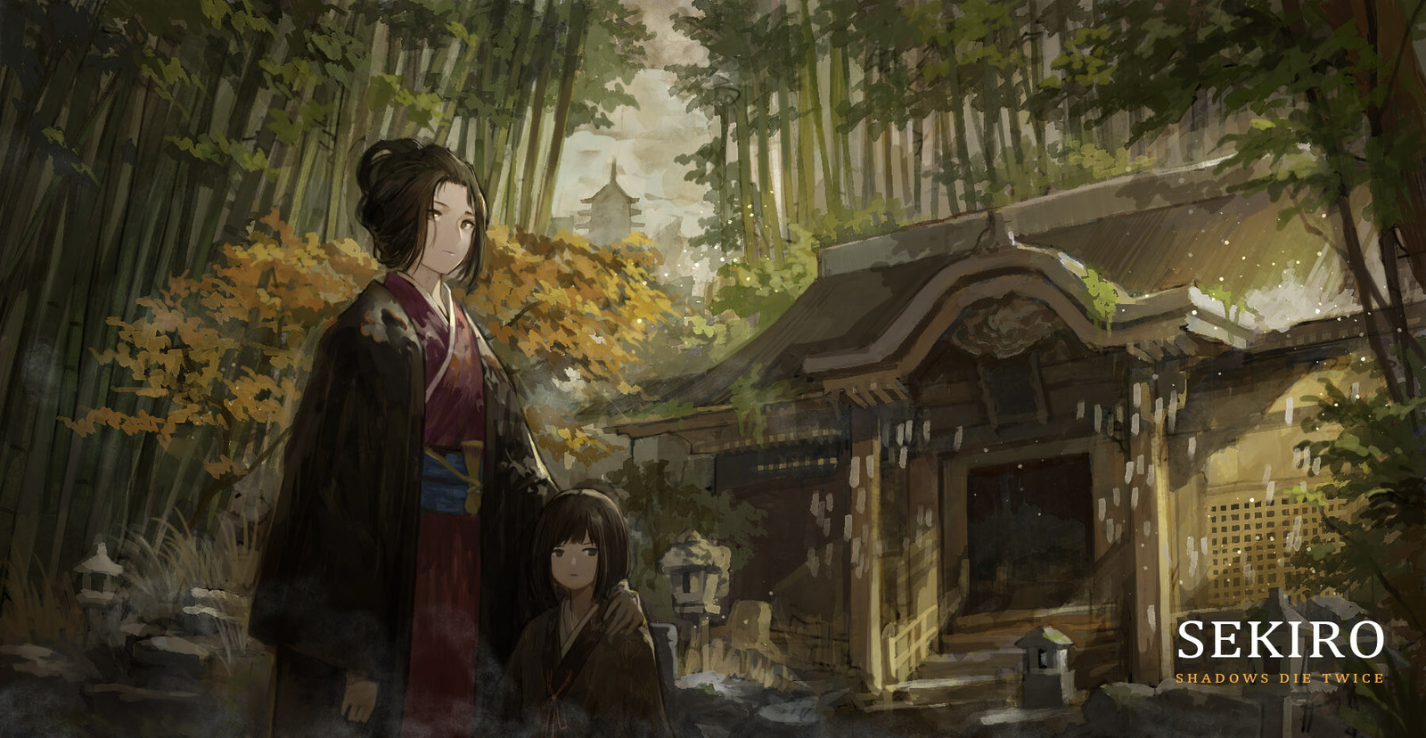 Sekiro shadows die twice - Sekiro: Shadows Die Twice, Art, Games, Drawing, Emma, Wolf, Longpost