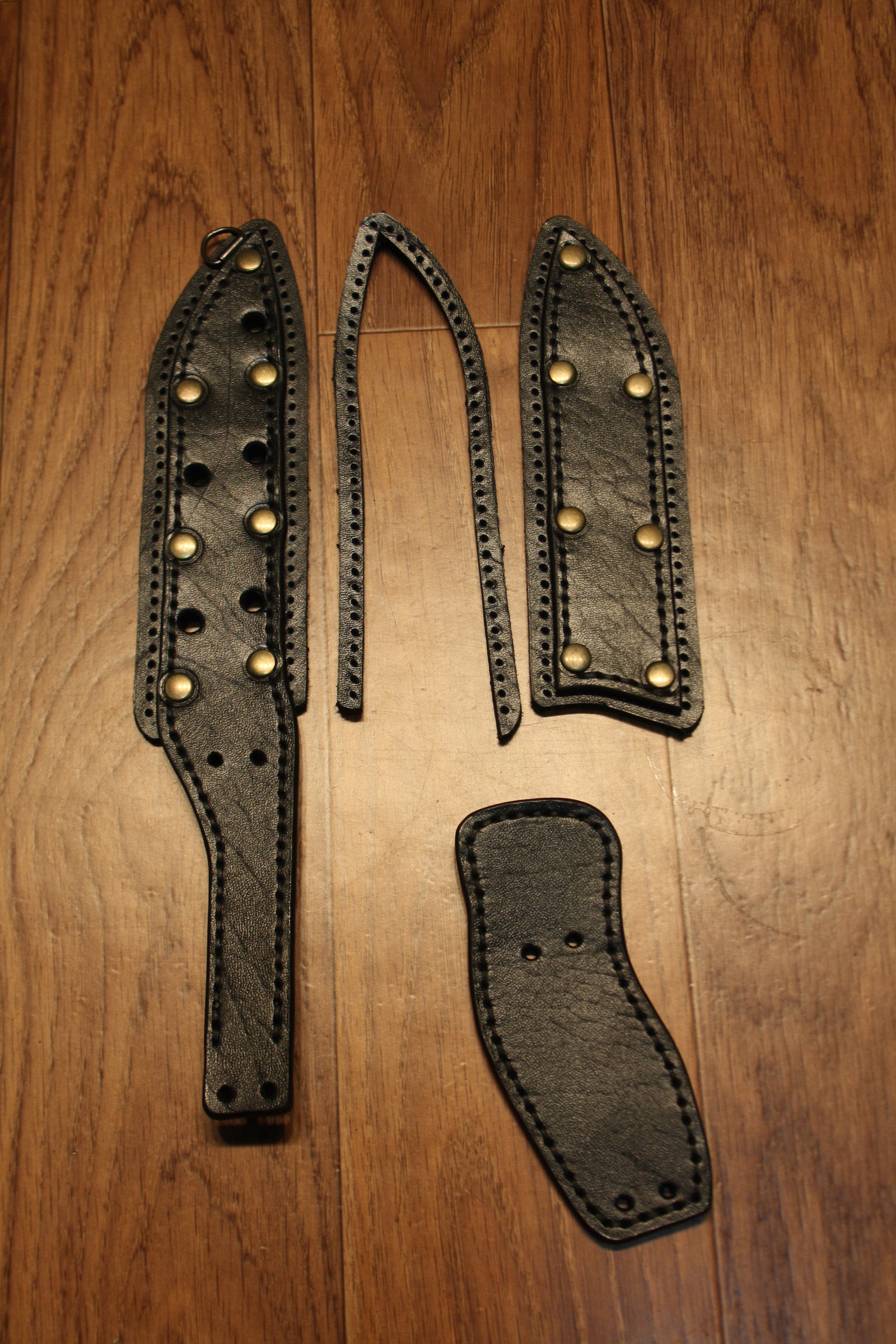 Sheath made of genuine leather. - My, Handmade, Sheath, Leather products, Leather craft, With your own hands, Longpost