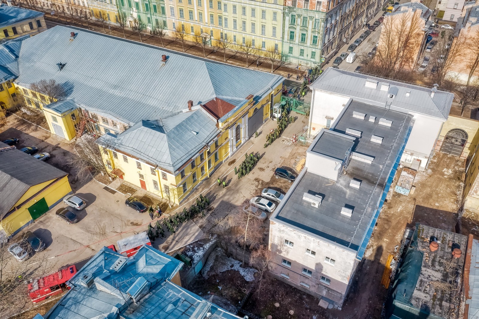 Mozhaisky Academy after the state of emergency - My, State of emergency, Saint Petersburg, Academy, Mozhayka, , Video, Longpost