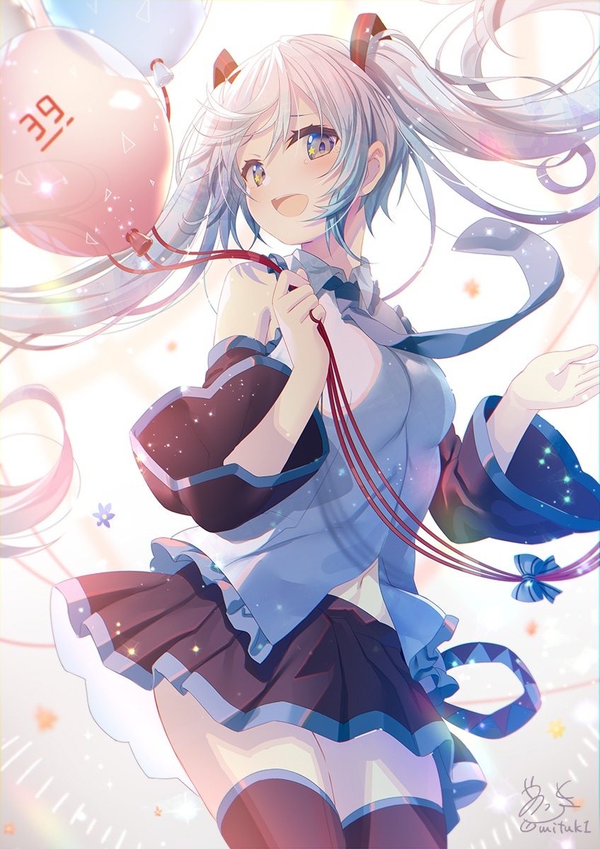 Hatsune Miku - Аниме, Vocaloid, Hatsune Miku, Anime Art, Длиннопост