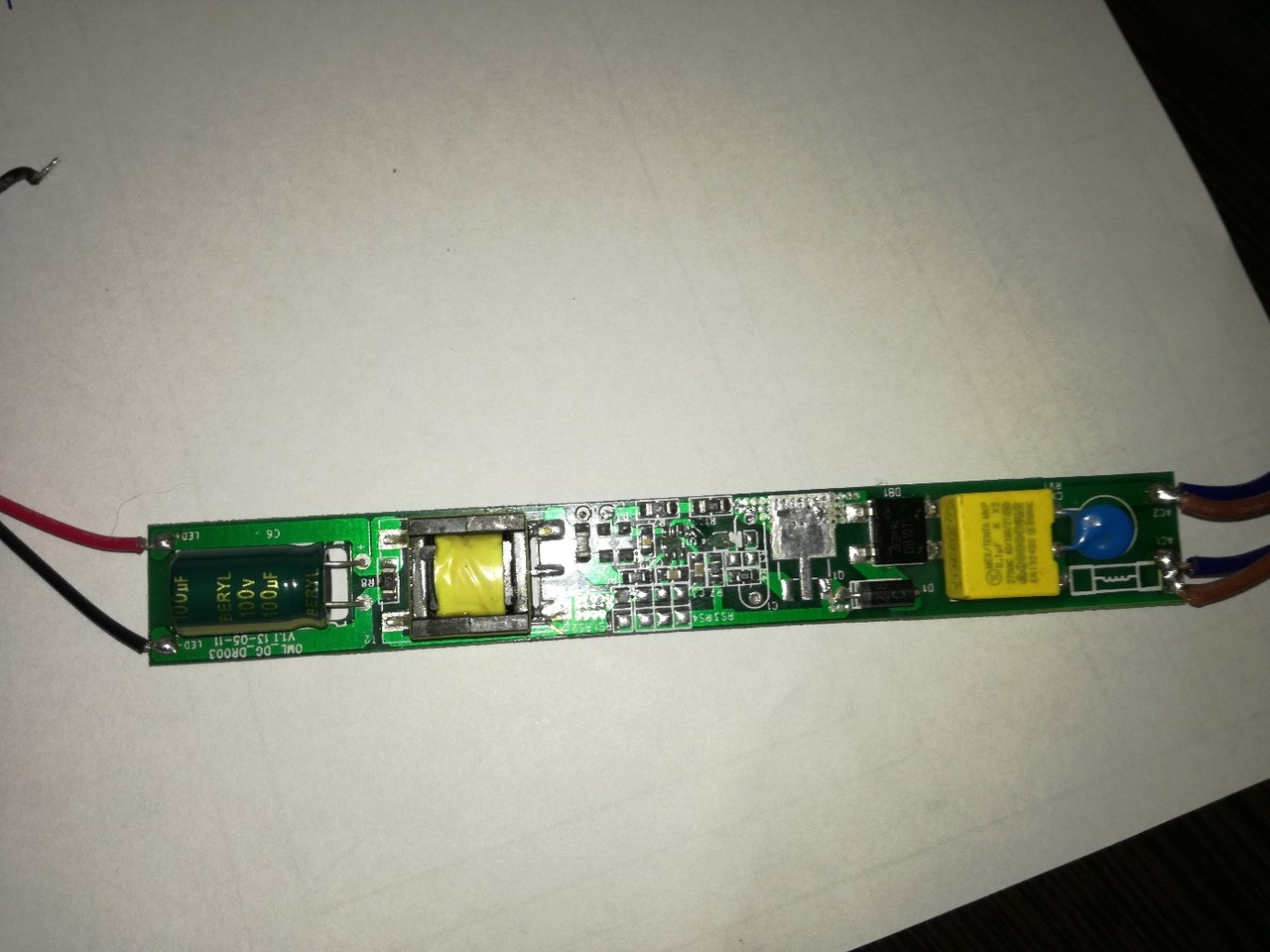 Help me find a datasheet or diagram for a LED strip driver - My, , , Scheme, Longpost, Specification