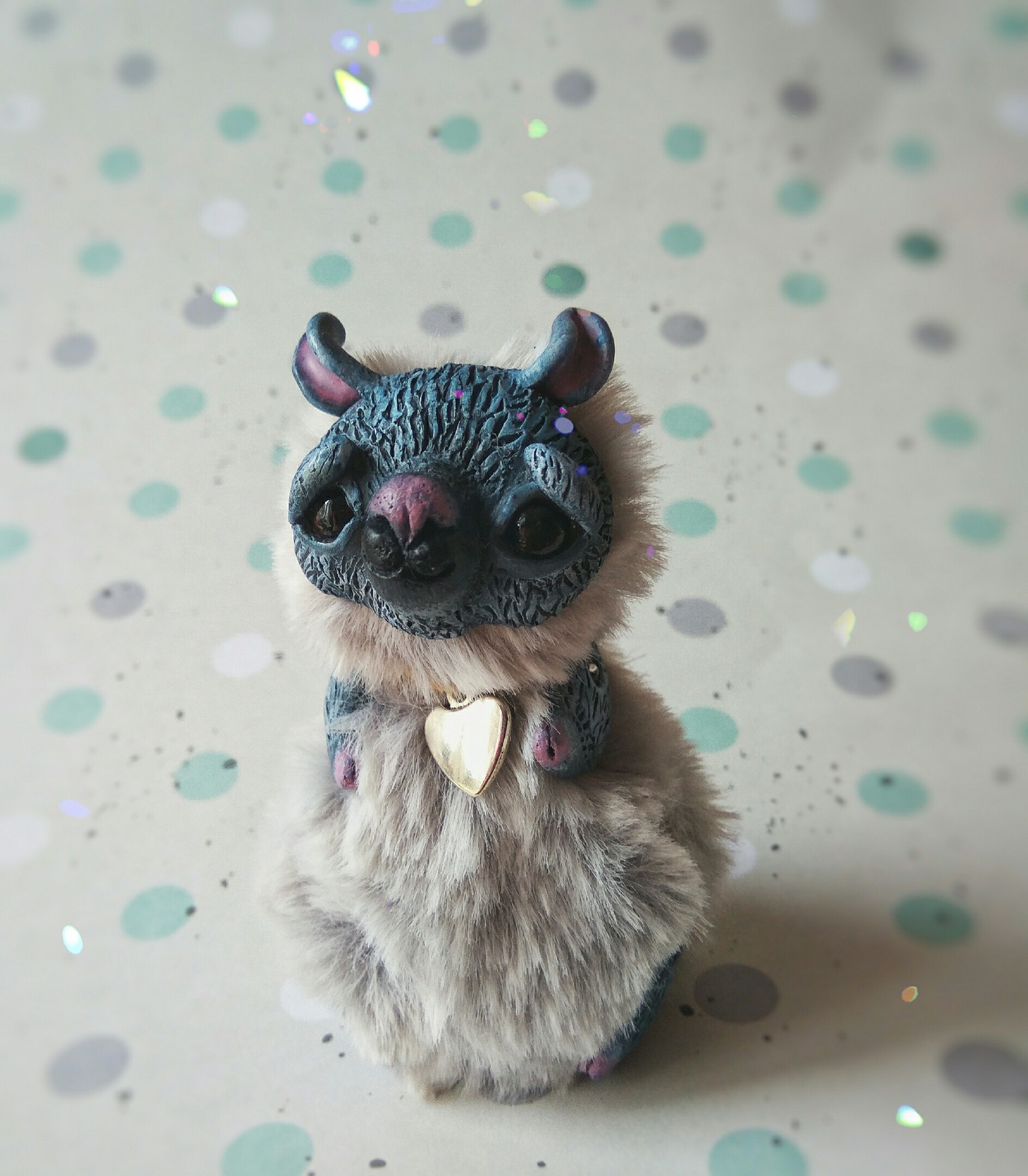 Llama - My, Polymer clay, Handmade, Toys, Llama, Author's toy, Longpost