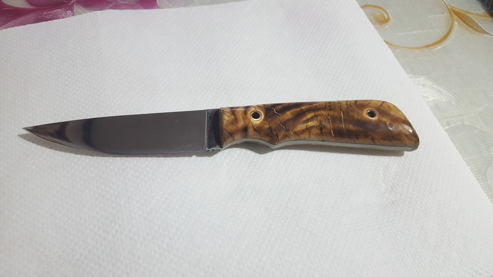 Knife number two - My, Knife, With your own hands, Longpost