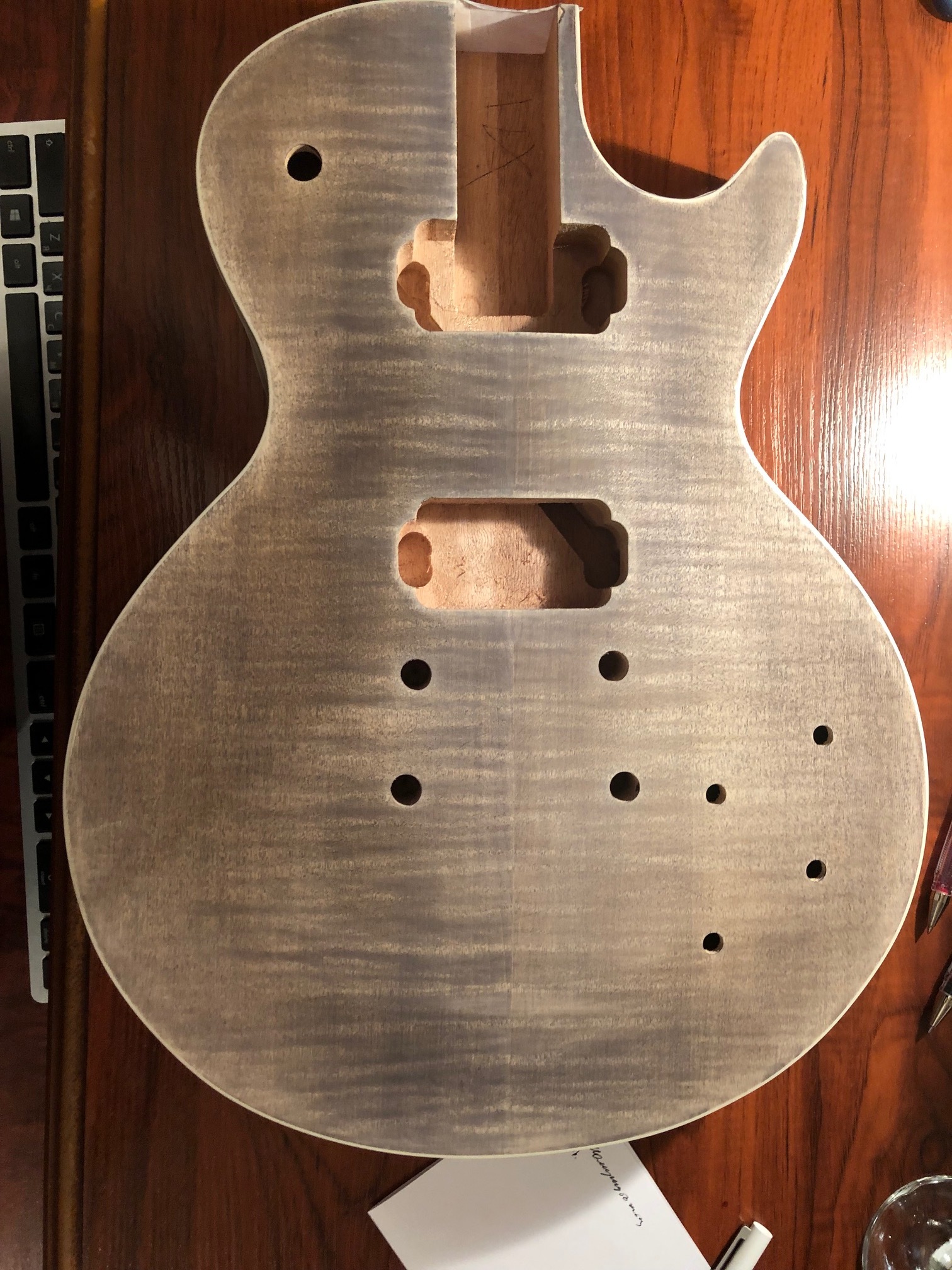 How I made a Les Paul electric guitar - My, Homemade, Guitar, Les Paul, Longpost