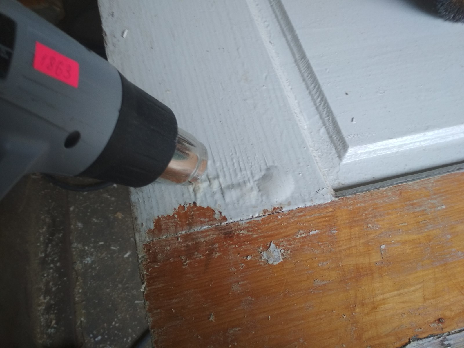 Door repair. - My, Door, Repair, With your own hands, Brushing, Longpost