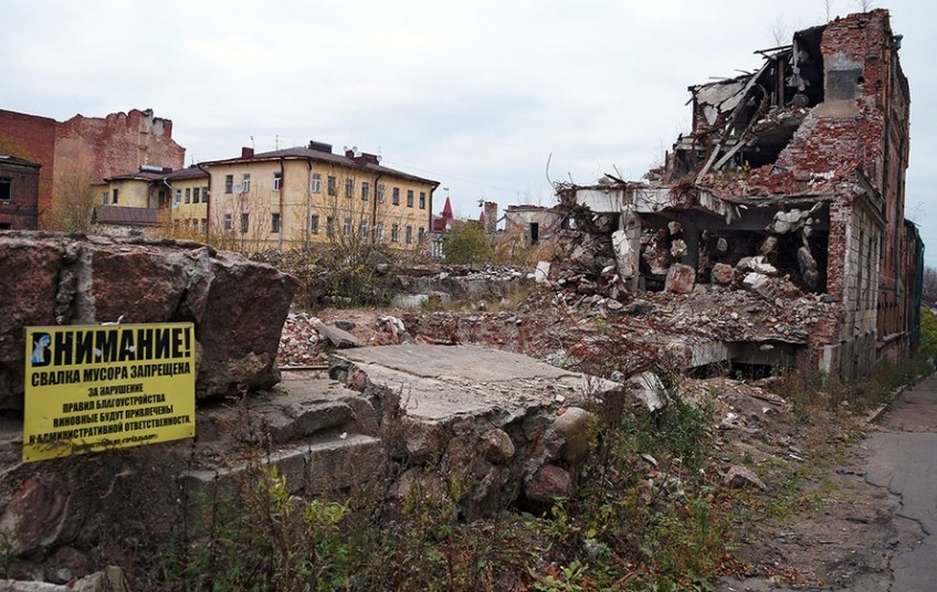 Pole on guard of the motherland - Vyborg, Finland, the USSR, Polka, Mannerheim, Soviet-Finnish war, Ruins, Video, Longpost