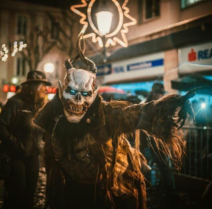 Krampus night in Austria. - Austria, Krampus, Masquerade, Longpost