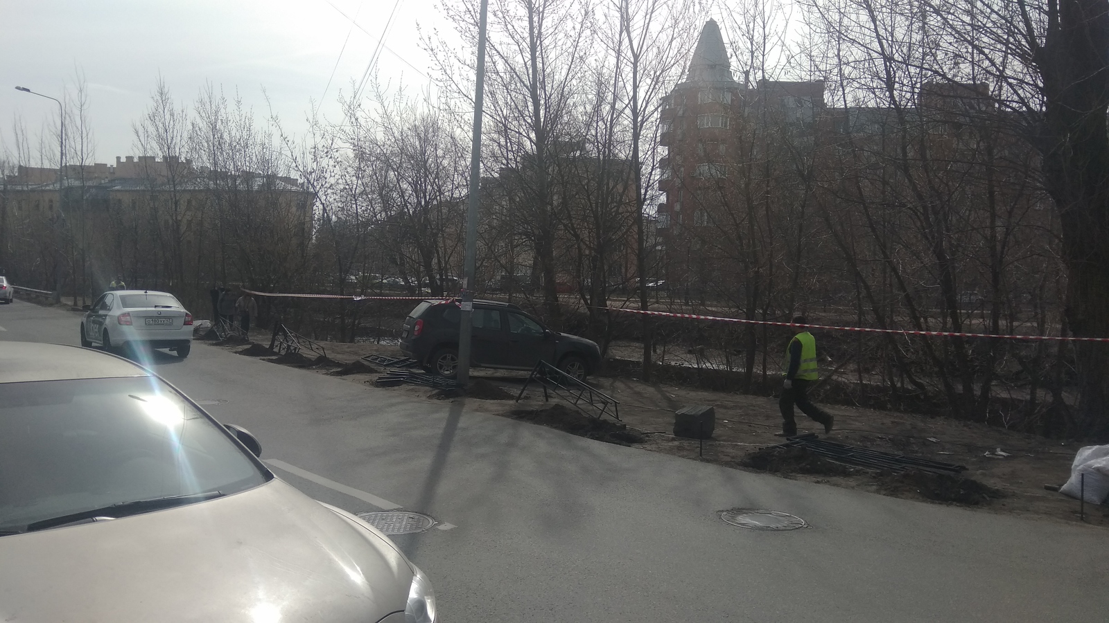 lawn prisoners - Lawn, Saint Petersburg, Violation of traffic rules, Longpost, Неправильная парковка