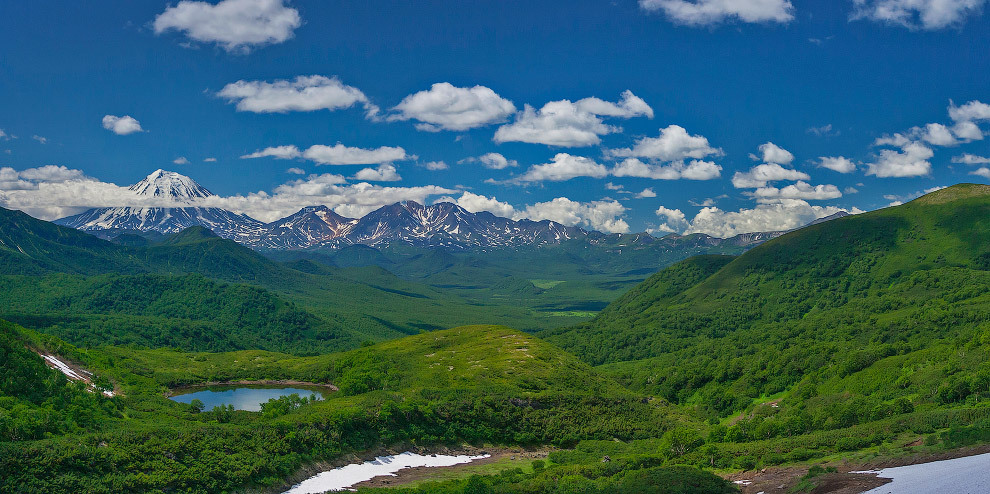 Kamchatka in panoramas - Kamchatka, Volcano, Nature, The photo, Longpost, Tolbachik Volcano, Mutnovsky Volcano, Gorely Volcano, Bezymianny Volcano, , Avachinsky volcano, Koryaksky Volcano, Vilyuchinsky volcano, Kisimen Volcano, Eruption