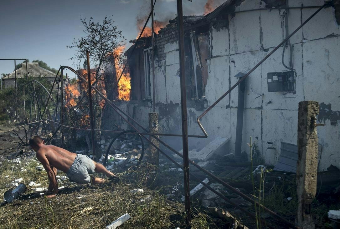 Луганск ЛНР начало июля, 2014 год | Пикабу