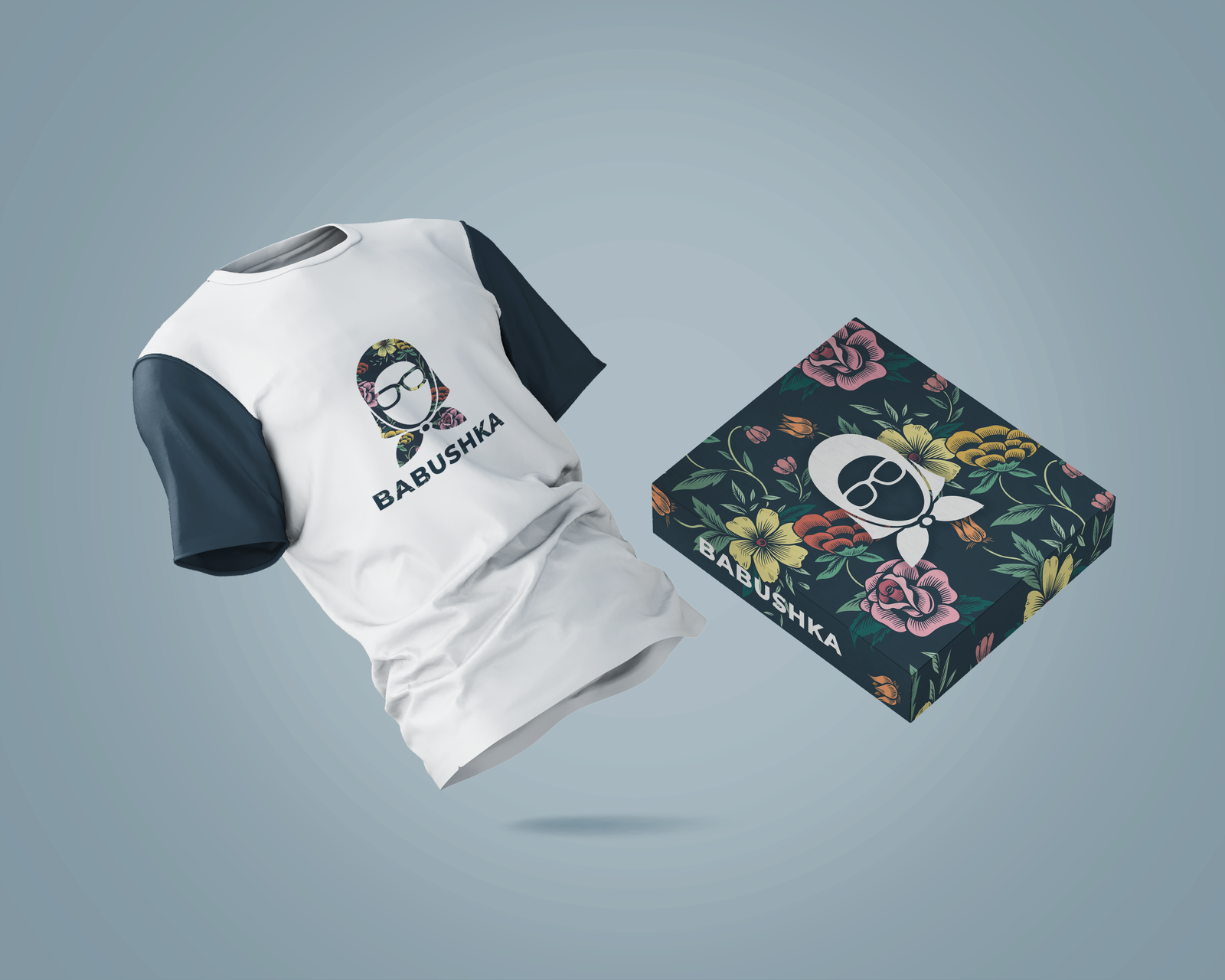 Babushka: Review - My, Grandmother, Logo, Adobe illustrator, Photoshop, Identity, Design, Критика, Longpost