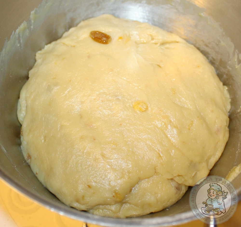 Easter cake ... custard - My, Food, Recipe, Kulich, Longpost, , Custard dough