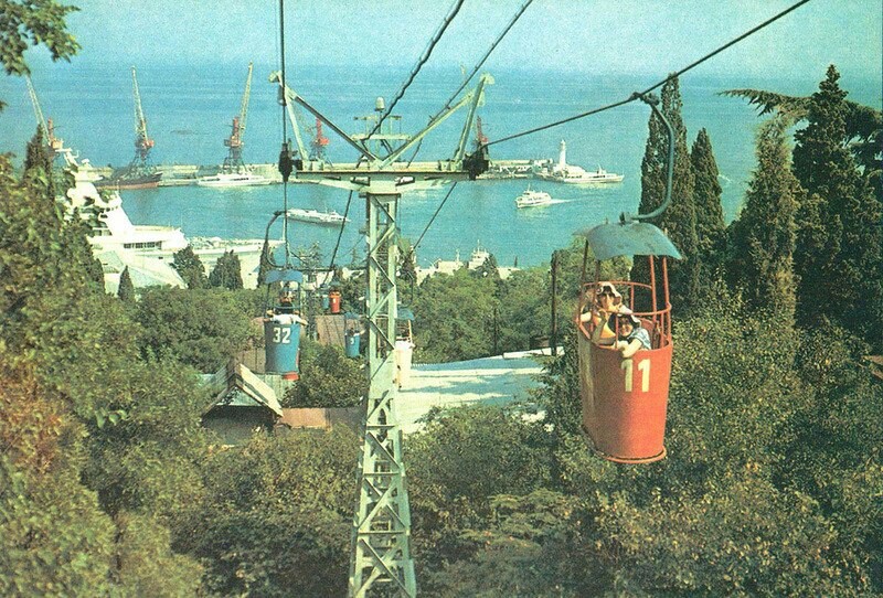 Yalta 1980s - the USSR, Yalta, Crimea, Longpost