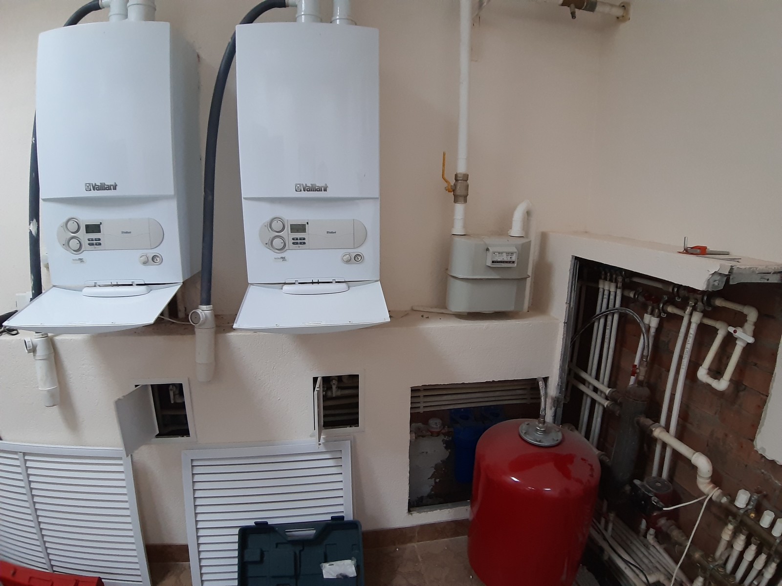 Heating and installers. - My, Heating, Crooked hands, Boiler, Installation, Longpost