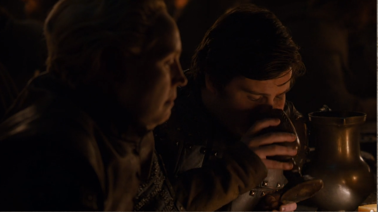 When it's your turn to drink - Game of Thrones, Spoiler, Brienne, Podrick