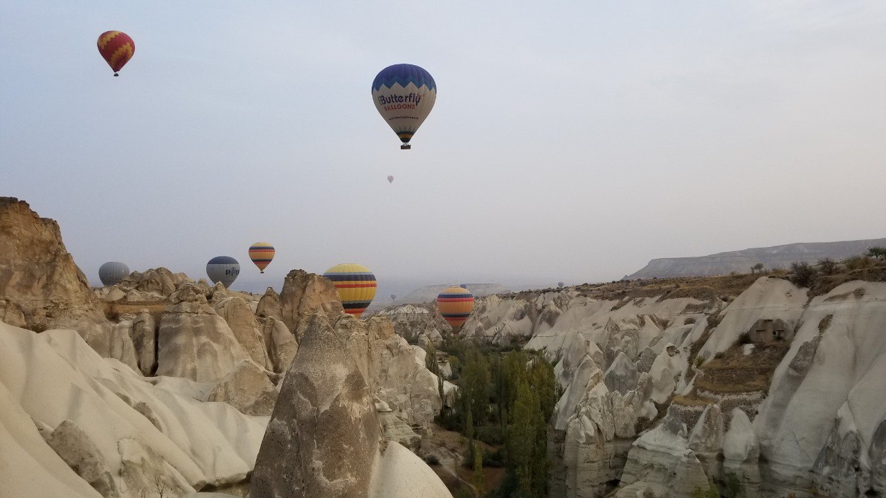 How to fly in a hot air balloon in Cappadocia. Prices, housing and personal experience - My, Turkey, Cappadocia, Balloon, Flight, Longpost, Video