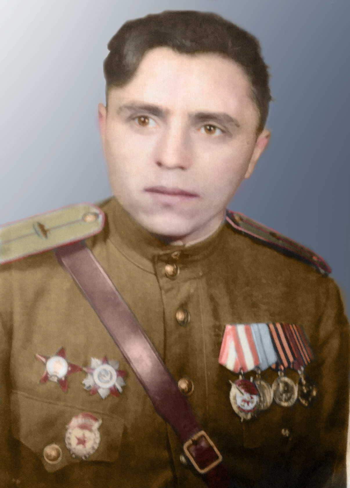 Liberator Warrior. - Colorization, Photoshop, The Great Patriotic War, Longpost