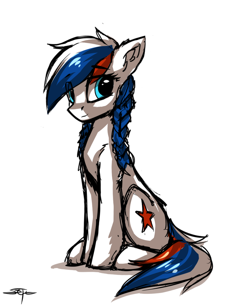 Maroussia - My little pony, Original character, , Russia, Art, Setharu, MLP Marussia, Ponification