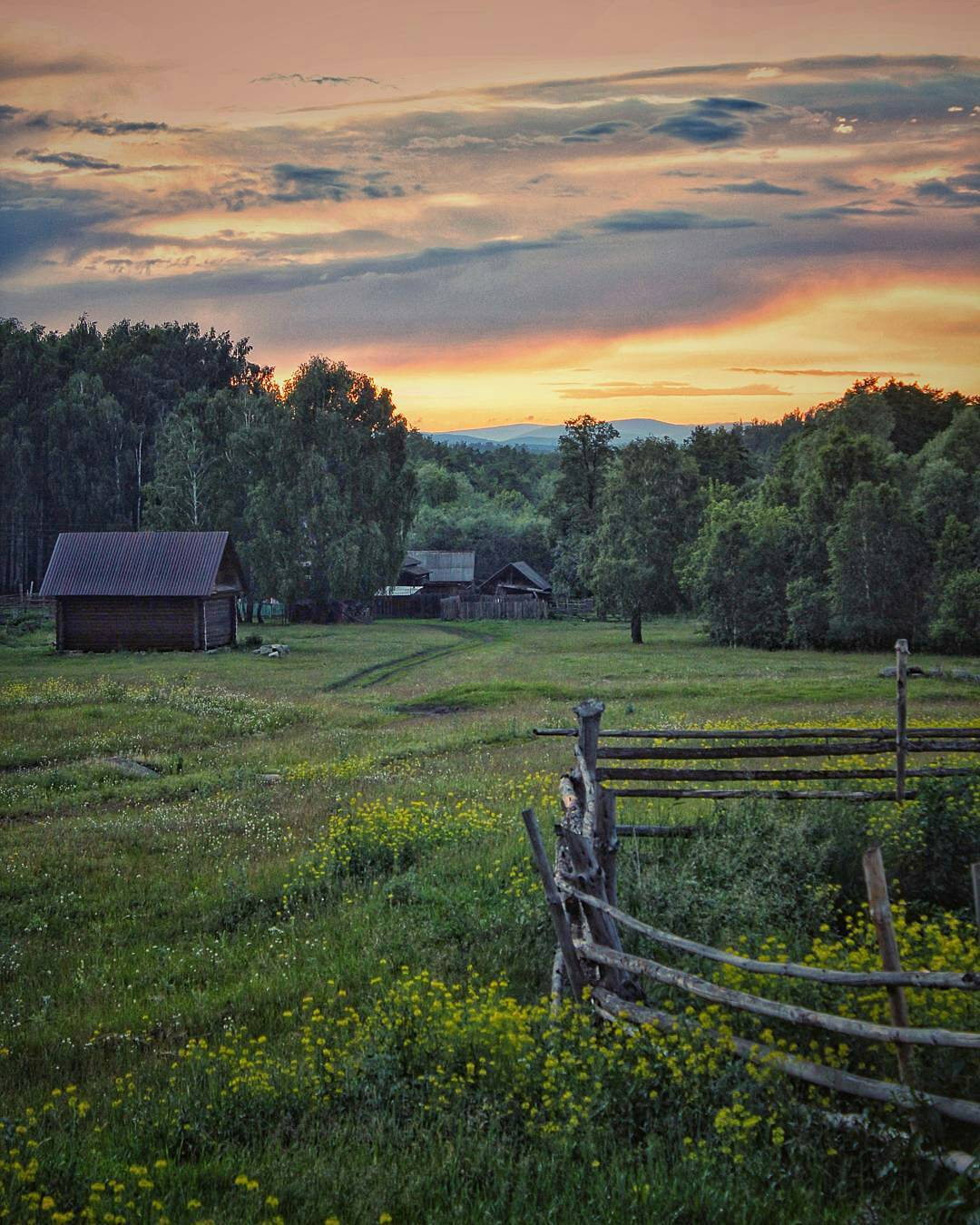 Вечерело | Пикабу