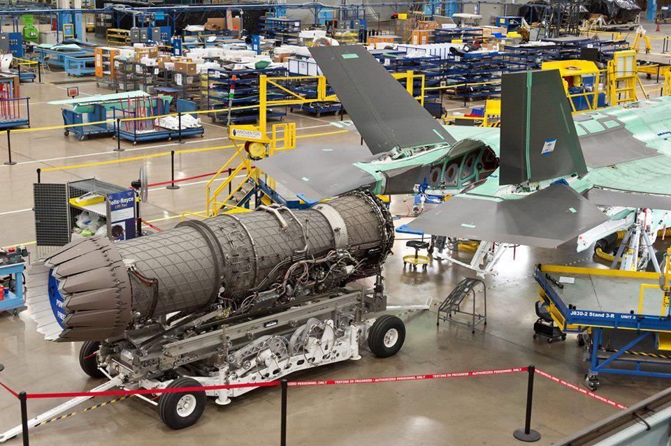 Assembly of F-35 fighters - Aviation, f-35, Assembly, , USA, Lockheed Martin, The photo, Longpost, Production