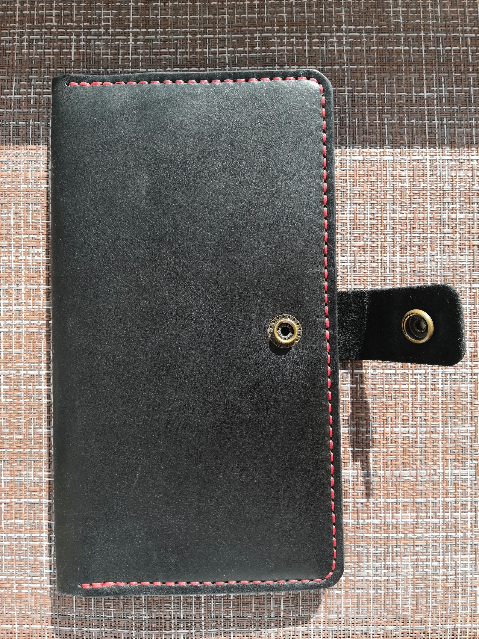 My crafts - My, Leather, Wallet, Handmade, Leather craft, Longpost