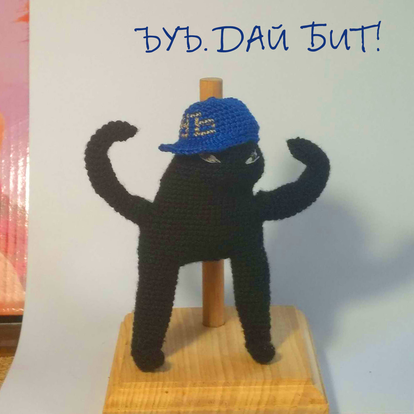 There is a bj for everyone! - My, Byy, Memes, Needlework without process, Knitting, Longpost