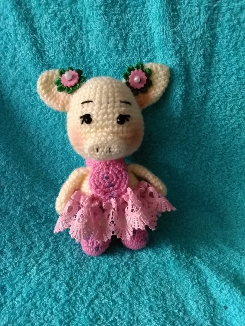 Pigs are the symbol of this year! - My, Crochet, Longpost