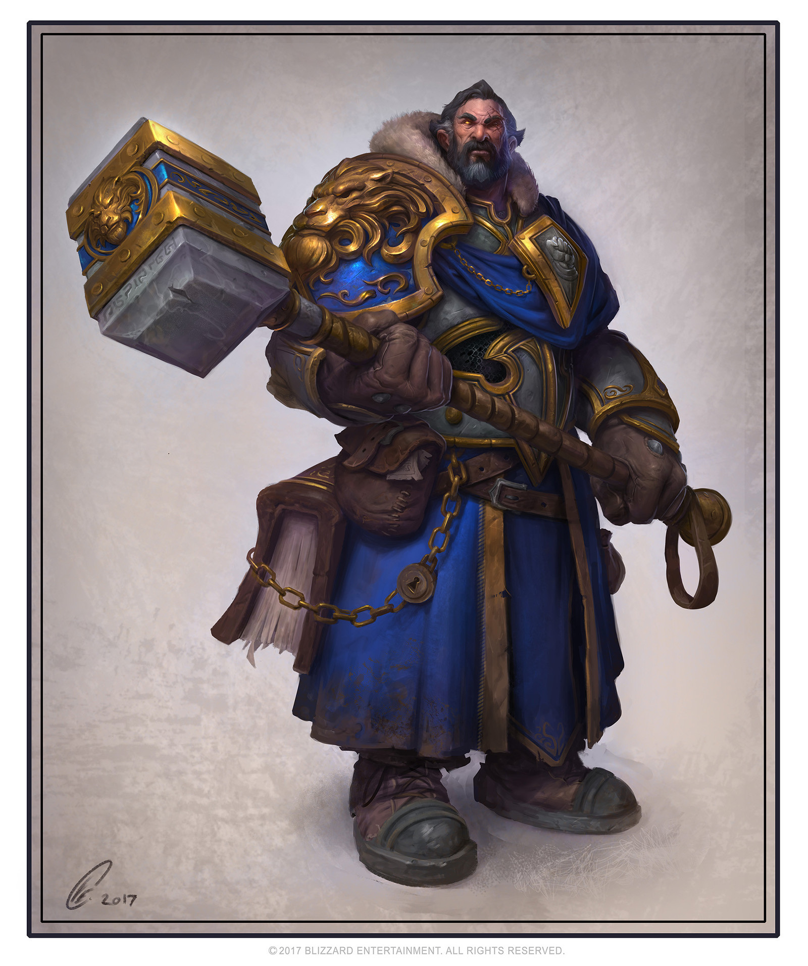 human paladin wow art