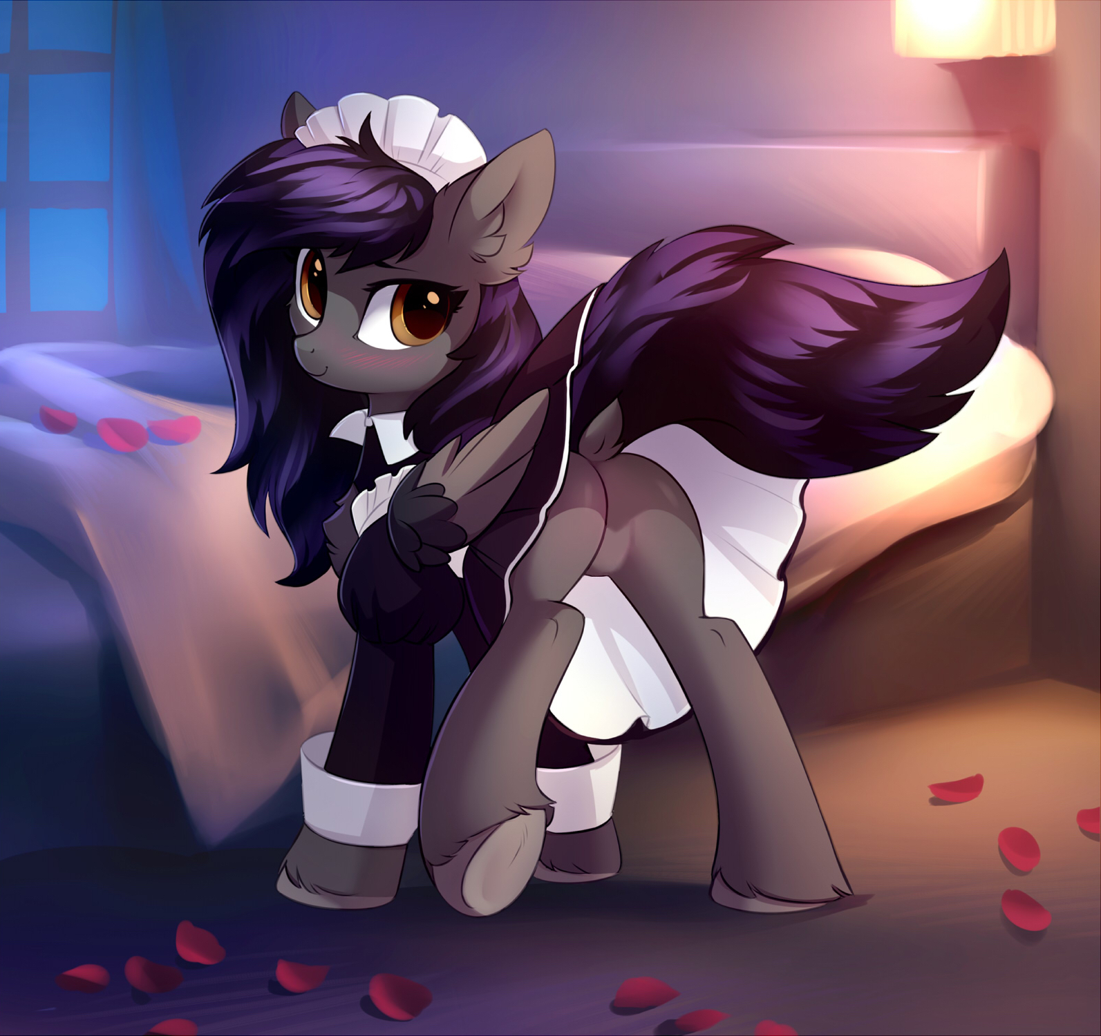 Why Did You Scatter Roses? - My Little Pony, Original Character, MLP Edge, Tomatocoup