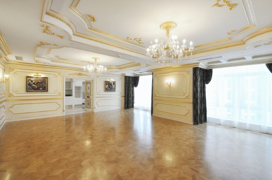 Apartment in Moscow worth $3 million - Apartment, Moscow, Millionaire, Wealth, Majors, Gold, Russia, Repair, Longpost