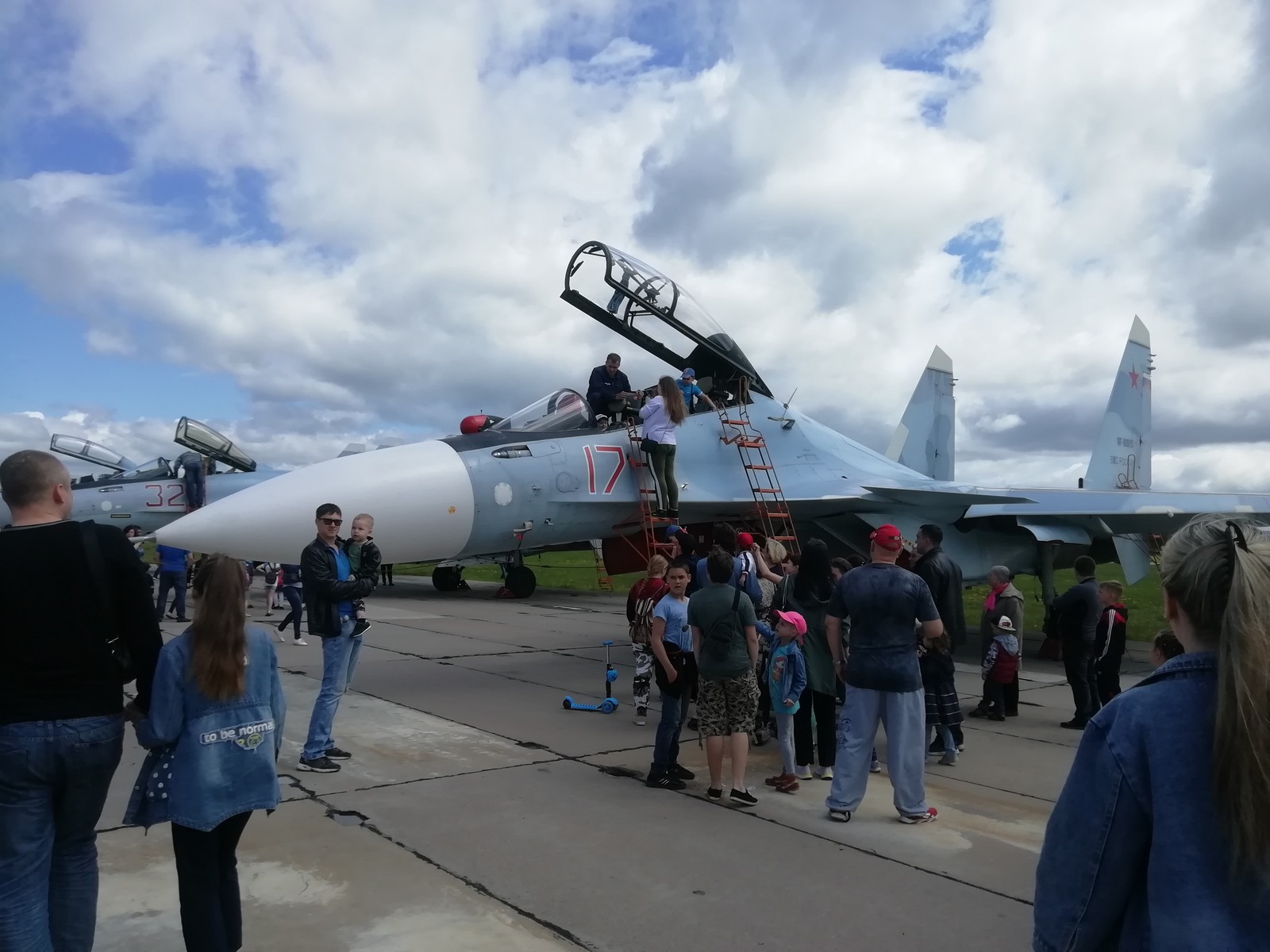 Open day, in the Talin regiment of the city of Komsomolsk-on-Amur - Komsomolsk-on-Amur, Military aviation, Sou, Longpost