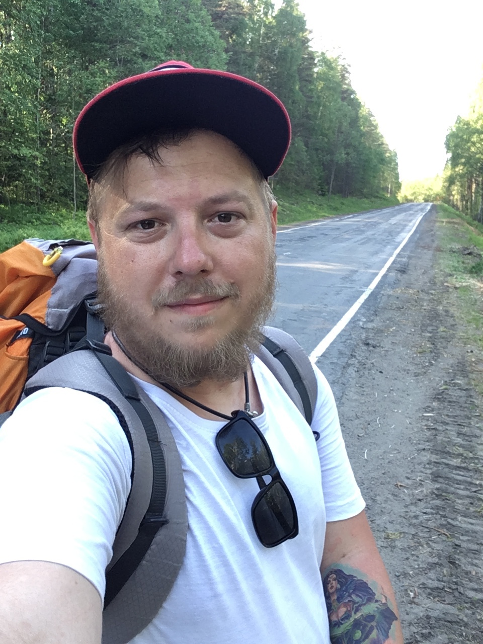 120 KM WALKING IN KARELIA IN 2 DAYS - My, Republic of Karelia, Hiking, , On foot, Travels, Russia, A pedestrian, Crosswalk, Longpost, Карелия