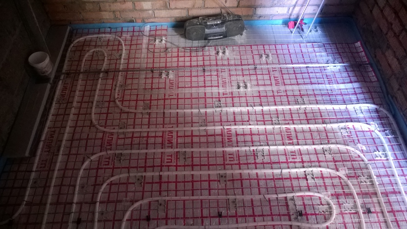 Weekday plumbing 17. Heated floors - cross-linked polyethylene. - My, Engineering systems, Warm floor, Cross-linked polyethylene, Plumbing, Samara, Longpost