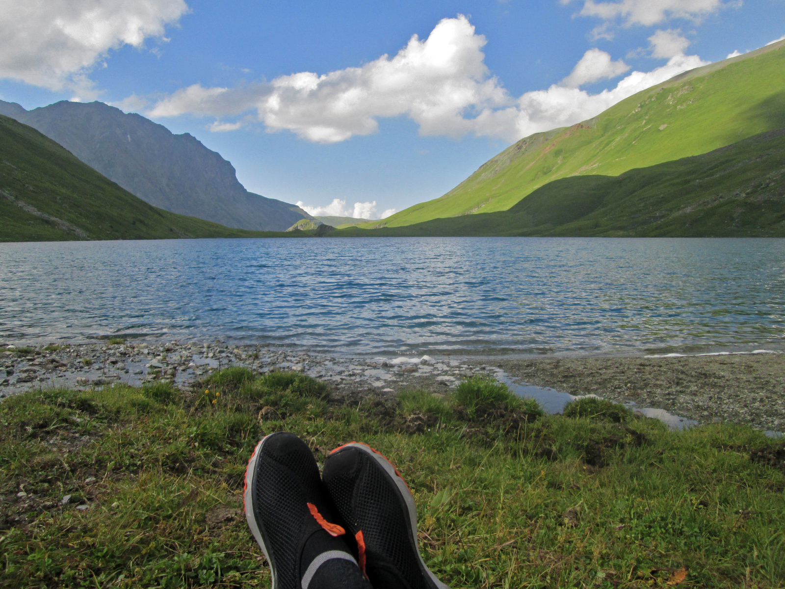 The Abishira-Akhuba Ridge and its lakes - My, The mountains, Arkhyz, Hike, Lake, Tourism, Landscape, The photo, Nature, Longpost