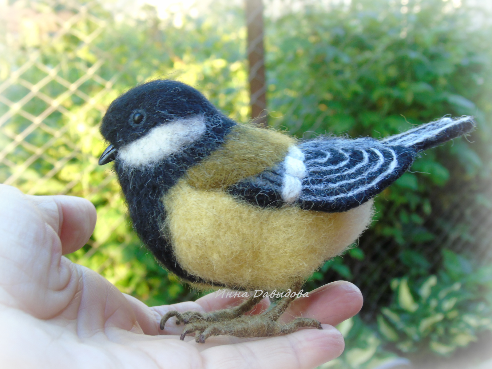 Birdies. - My, Dry felting, Wallow, , Birds, Toys, Wool toy, , Interior toy, Longpost, Сумка